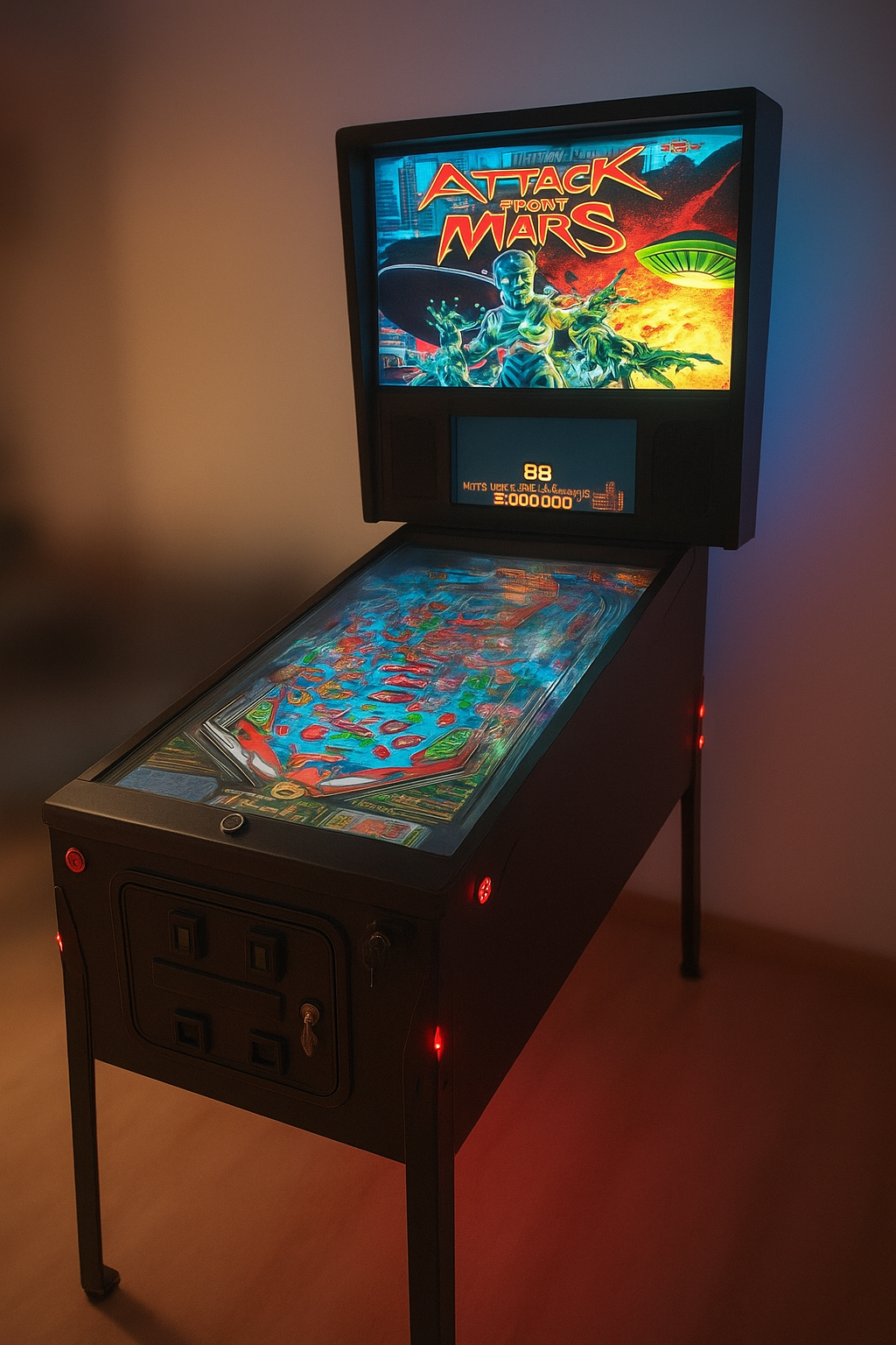 Photo of the pincab